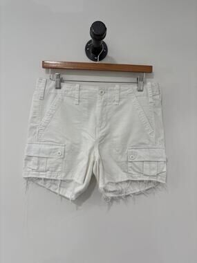 G1 Goods White Surplus Shorts Size 2